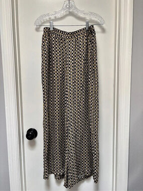 Anthropologie harlyn Geometric Wide Leg Pants